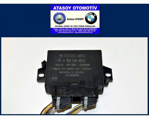MERCEDES W245 PARK SENSÖR BEYNİ 1695455332 1695454632 1695454132 1695450632 A1695455332 A1695454632 A1695454132 A1695450632 VALEO 604052 VALEO 601980 VALEO 601957 VALEO 601851 W169 PARK SENSÖR BEYNİ